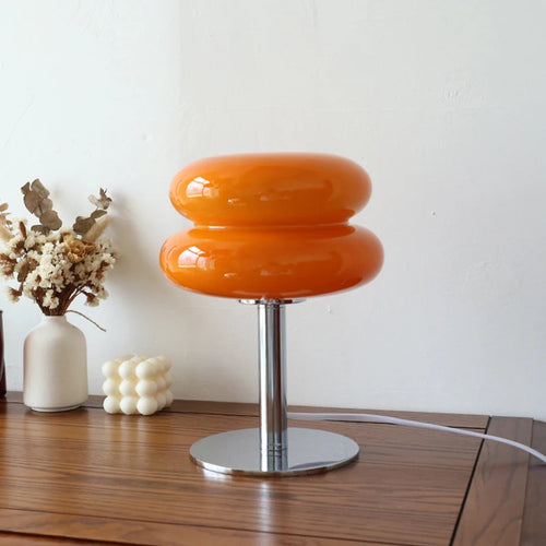 Macaron Deko-Lampe aus Glas