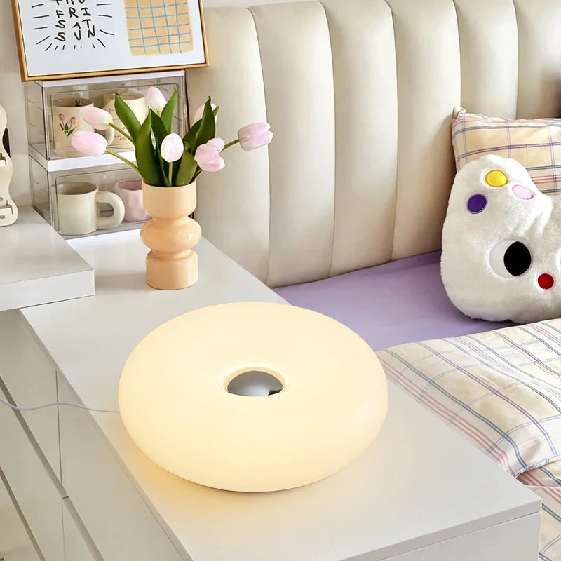 Donut Deko-Lampe im Space Age-Stil